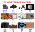 Từ vựng tiếng Anh chủ đề nguyên vật liệu 