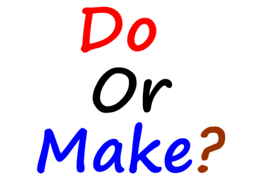 Cách phân biệt do và make Cách phân biệt do và make