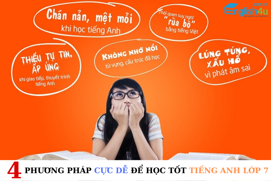 Bật mí 4 phương pháp cực dễ để học tốt tiếng Anh lớp 7