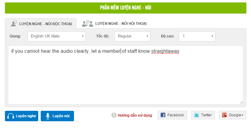 if you cannot hear the audio clearly, let a member of staff know straightaway