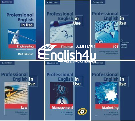 Bộ sách luyện từ vựng chuyên ngành cho người đi làm